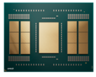 AMD Ryzen Threadripper Pro 9995WX cuenta con 12 unidades de cómputo a cada lado del lado de E/S. (Fuente de la imagen: AMD)