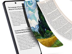 El Alcatel V3 Ultra también está diseñado para visualizar libros electrónicos. (Fuente de la imagen: Alcatel)