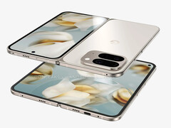 Google parece no haber hecho apenas cambios visuales con su nuevo plegable. (Fuente de la imagen: Android Headlines & OnLeaks)