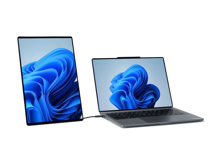 Concepto filtrado del ThinkBook Modular AI de Lenovo.