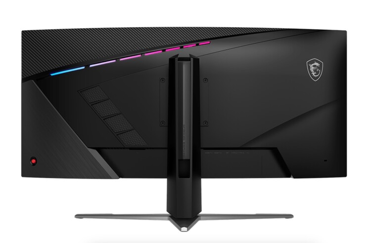 El MSI MPG 346CQRF X24 cuenta con una gran variedad de puertos, incluyendo HDMI 2.1 y DP 1.4a. (Fuente de la imagen: MSI)