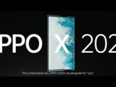 El OPPO X 2021 vuelve a ser bromeado. (Fuente: YouTube)