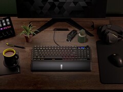 Teclado para juegos Vanguard 96 Pro con efecto Hall. (Fuente de la imagen: Corsair)