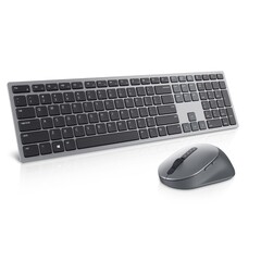 Teclado y ratón inalámbrico multidispositivo de primera clase de Dell. Todas las imágenes a través de Dell