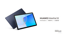 A Huawei vende o MatePadSE em um único colorido &#039;Deep Blue&#039;. (Fonte da imagem: Huawei)