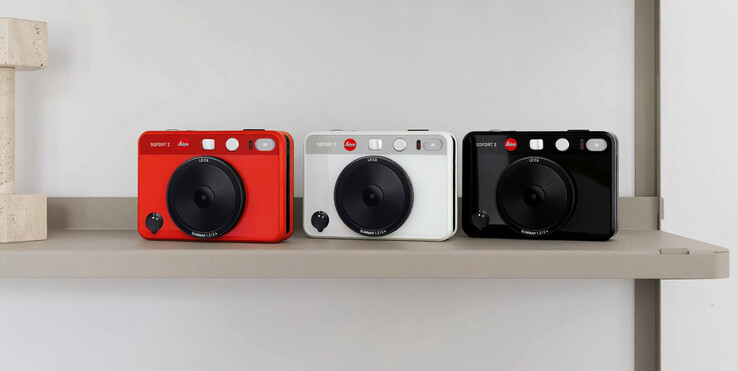 La Sofort 2 en sus tres colores (Fuente de la imagen: Leica)