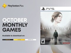 Se muestra el banner de los juegos gratuitos de PlayStation Plus para octubre (Fuente de la imagen: Sony PlayStation, Konami con modificaciones)