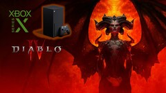 Se dice que se está preparando una Xbox Serie X con temática de Diablo IV (imagen vía @bilibili_kun en Twitter)