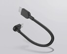 El cable trenzado 3A USB-C a USB-C de Xiaomi (10 cm) (en la imagen) saldrá a la venta en todo el mundo. (Fuente de la imagen: Xiaomi)