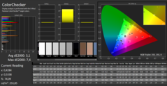 CalMan: ColorChecker después de la calibración