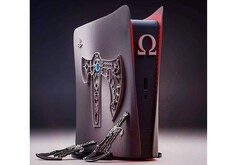 Los fans se han divertido ofreciendo diseños personalizados de consolas PS5. (Fuente de la imagen: @GodofWar_ES)