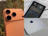 el iPhone 17 Pro Max, el RedMagic 11 Pro y el iPad Pro M5 mostrados uno al lado del otro, destacando los diferentes diseños de hardware para juegos móviles (Fuente de la imagen: Notebookcheck)