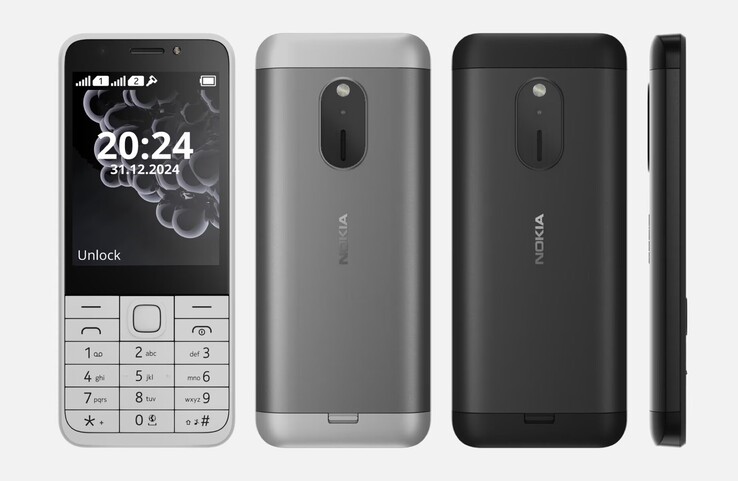 Nokia 230 (2024). (Fuente de la imagen: HMD Global)