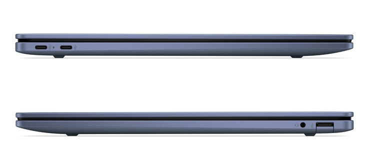 El OmniBook 5 16 más reciente tiene una selección mínima de puertos.
