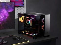 PC de juegos precompilado Corsair Vengeance a5100 sobre el escritorio (Fuente de la imagen: Corsair con modificaciones)