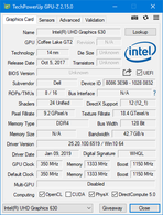 GPU-Z Intel UHD Graphics 620