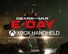 Logotipo de Xbox Handheld en el banner de «Gears of War: E-Day»