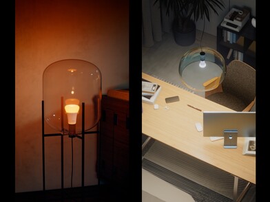 Bombillas Philips Hue estándar A19 en exposición (Fuente de la imagen: Signify-Philips Hue PR)