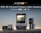 La dash cam VIOFO A329S 3CH puede capturar secuencias de hasta 4K/60 fps (Fuente de la imagen: VIOFO)
