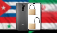 Xiaomi supuestamente está desbloqueando teléfonos que habían sido bloqueados temporalmente en algunos países prohibidos. (Fuente de la imagen: Xiaomi (Redmi 9)/unsplash/flagsonline - editado)