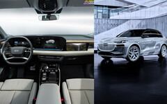 Audi ha mostrado recientemente el diseño exterior e interior del próximo Q6 e-tron. (Fuente de la imagen: Audi - editado)