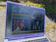 Al aire libre bajo la luz del sol