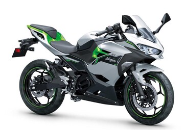 La Kawasaki Ninja e-1 imita el aspecto deportivo de sus homólogas ICE Ninja de mayor cilindrada. (Fuente de la imagen: Kawasaki)