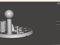 Diámetro de la bola Scanbench medido en MeshMixer