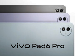 El Vivo Pad6 Pro en sus tres colores de lanzamiento.