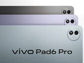 El Vivo Pad6 Pro en sus tres colores de lanzamiento.