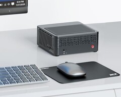 La caja EliteMini X400 es un poco más voluminosa que la NUC de Intel promedio. (Fuente de la imagen: MINISFORUM)