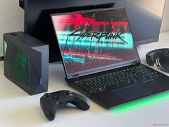 XMG Neo 16 E25. (Fuente de la imagen: Notebookcheck)