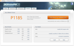 3DMark 11 vs. batería