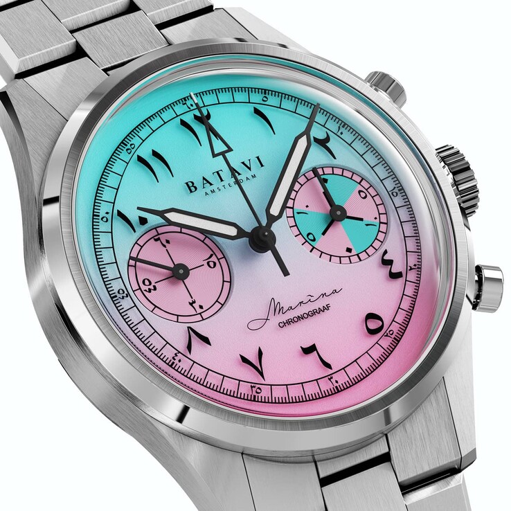 La colección Batavi Marina Chronograaf está impulsada por un movimiento cronógrafo Seagull ST1901 de cuerda manual (Fuente de la imagen: Batavi)