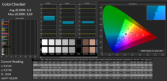 CalMAN ColorChecker (post calibrado)