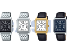 De izquierda a derecha, Casio MTP-B190D-1BV, MTP-B190D-7BV, MTP-B190GL-7BV y MTP-B190L-2BV. (Fuente de la imagen: Casio)