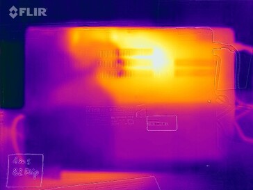 Generación de calor lado inferior (carga)