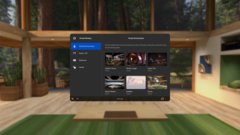 La actualización v39 de Meta Quest añade un nuevo entorno de estudio en la montaña. (Fuente de la imagen: Meta Quest)