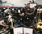 Una fotografía del departamento de Diseño de Niveles de Rockstar North Edimburgo de la década de 2010