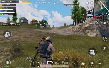 PUBG Mobile en el Samsung Galaxy Tab S9 FE