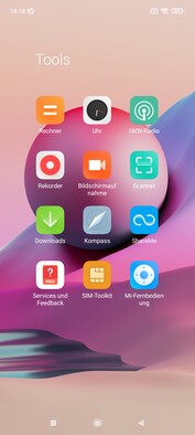 Software del Xiaomi Redmi Note 10S