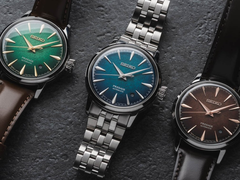 Los modelos Seiko Presage Cocktail Time HCB001J1, HCB002J1 y HCB003J1.