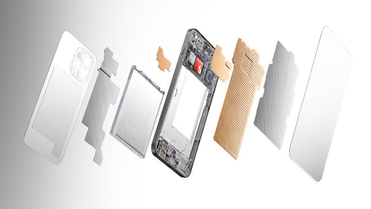 El OnePlus 13s cuenta con un sistema de refrigeración por cámara de vapor de 4.400 mm² para mantener a raya su hardware. (Fuente de la imagen: OnePlus)