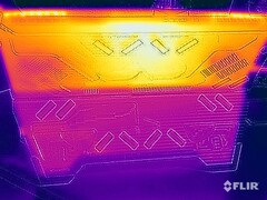 Prueba de resistencia a las temperaturas superficiales (trasera)