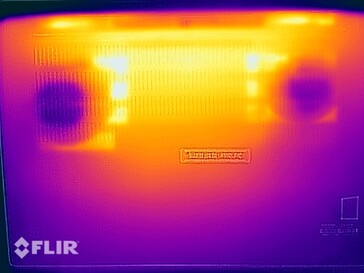 Prueba de esfuerzo de temperaturas superficiales (abajo)