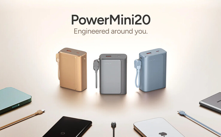 El banco de energía PowerMini20 de Ambrane. (Fuente de la imagen: Ambrane)