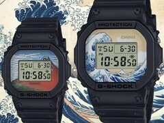 La Casio DW-5600KHG24-1JR (izquierda) y la DW-5600KHK24-1JR (derecha). (Fuente de la imagen: @geesgshock en Instagram)