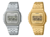 Los relojes Casio Vintage A1000A-7 (izquierda) y A1000G-9 (derecha). (Fuente de la imagen: Casio)