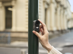 El Osmo Nano cuesta 279 euros en la UE. En la imagen: una foto promocional de la cámara de acción. (Fuente de la imagen: DJI)