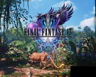 Maqueta del logotipo de Final Fantasy 17